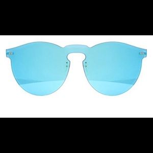 Illesteva New Leonard Mask blue sunglasses